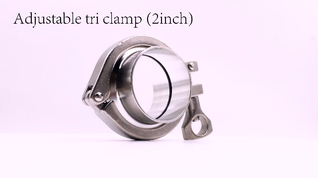 Tri Clamp Clover Edelstahl-Flansch – 2,5 Zoll (77 Mm), SUS 304, Für Sanitärtechnische Anwendungen