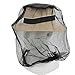 SPYMINNPOO Net, Mesh Fly Gnats Screen for Outdoor Hiking Fishing Camping(Black)