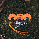 KLUK Custom Calls Killer Series Turkey Hunting Mouth Call Bundle with Spur Gauge, Call Case, and Window Decal, Available in Medium Stretch