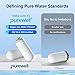 Purewell K Series 4-Stage 7-In Ceramic Water Filter Replacement, Certified to Remove 99% PFAS & Chlorine, Lead, Compatible with Berkey, ProOne & Doulton Gravity Water Filter System (2-Pack)