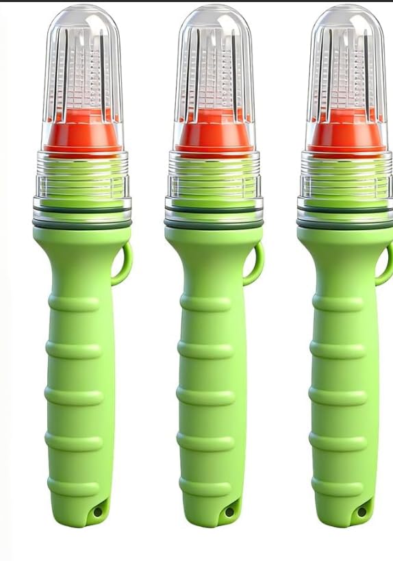 3 PCS Boat Flares Electronic Boats Distress Flare Boat Flares Coast Guard Approved Marine for Fishing Boats Buoys Life Rafts