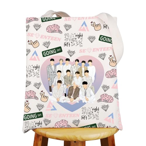 Bolso tote para mujer JNIAP Korean Group miniatura 1