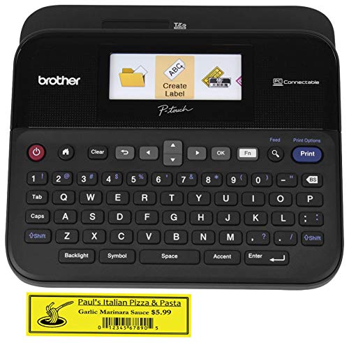 Brother PTD600 PC-Connectable Label Maker with Color Display Brother PTD600 PC-Connectable Label Maker with Color Display