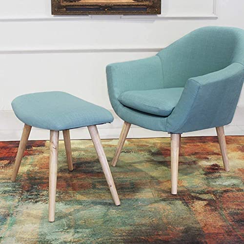 Taburete para pies compacto de 58cm con estructura estable y cinco colores 2