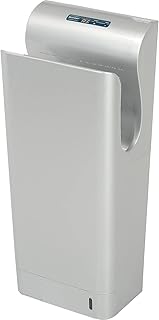 Global Industrial High Velocity Vertical Hand Dryer, Touch Free, 750W, 110-120V