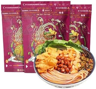 李子柒螺蛳粉 400g升级版加辣加臭 螺蛳粉 ルオスーフエン 柳州螺蛳粉 中華食材 広西省名物 速食 米粉 方便面粉米粉 Snail powder (10パッケージ)