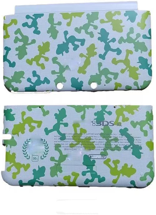 Image of Top & Bottom Faceplate Cover Plate Case Housing Shell for 3DS XL /LL Console Front Back Cover (Limited ww)