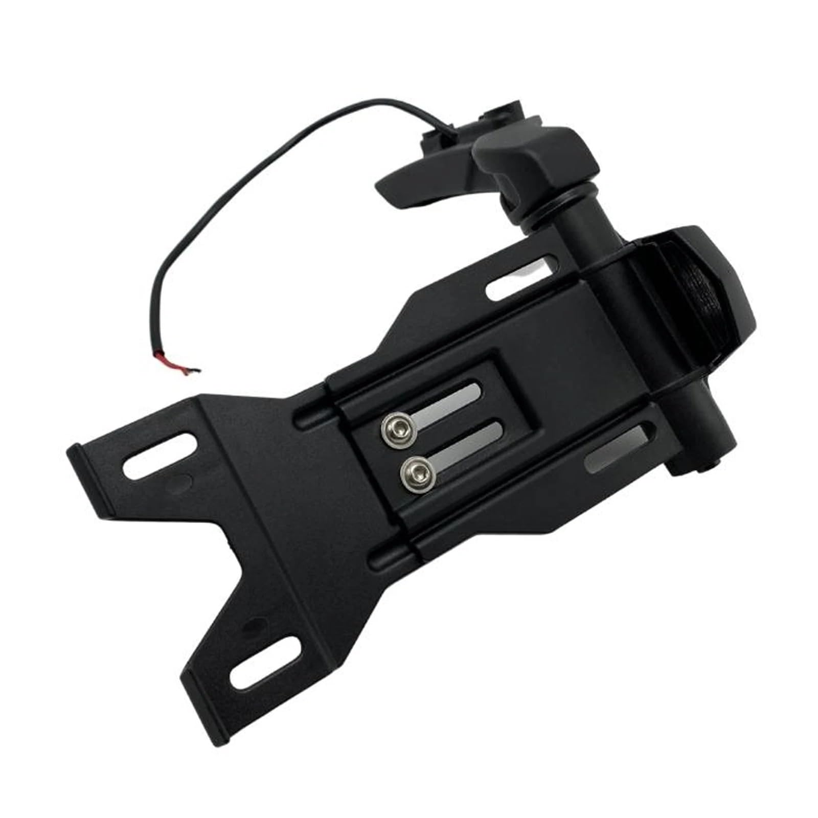 portatarga Moto Portatarga Posteriore Nero Adatto Compatibile con Indian, Scout, Rogue, Twenty Sixty Sport Chief, Bobber Dark Horse Con Luce Targa A LED