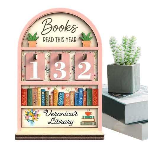 Contador de lectura con marcador manual hasta 999 para cumplir metas diarias
