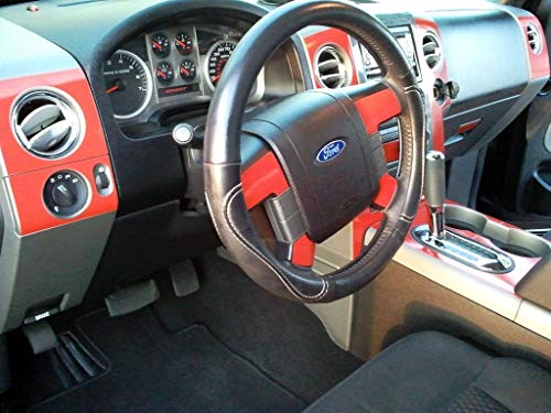 Rvinyl Rdash Dash Kit Decal Trim Compatible With Nissan 350Z 2006-2009 - Aluminum (Brushed Black) #TOP2