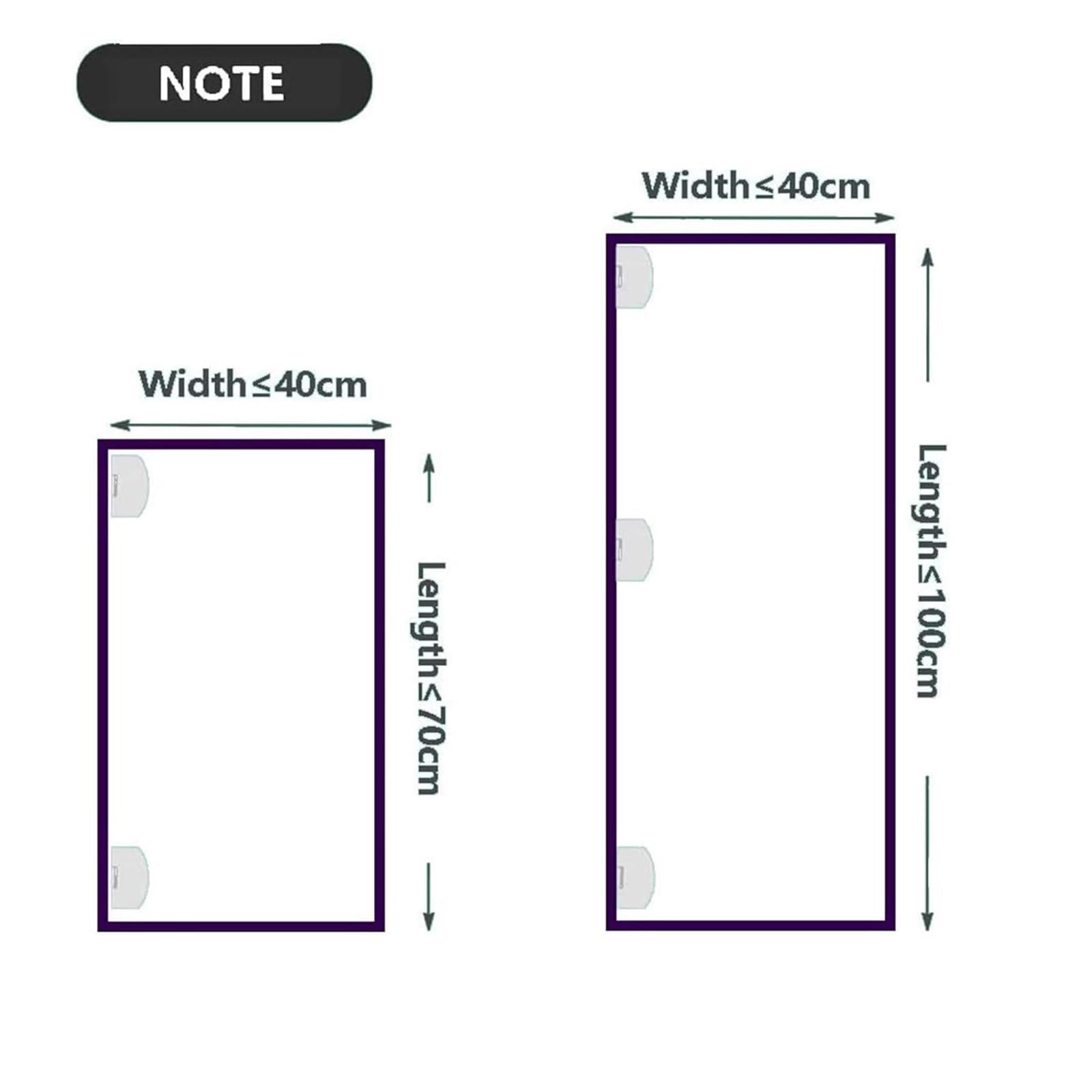2 Pieces Zinc Alloy Hinge, Glass Door Pivot Hinge Kit - Image 4