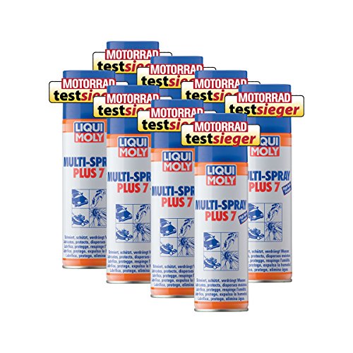 8 botes de Liqui Moly 3304 Multi Spray Plus 7, protección contra la corrosión, 300 ml