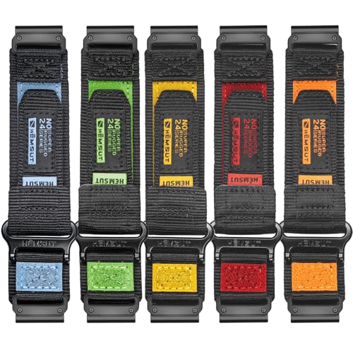 Correa de nylon para reloj compatible con Garmin miniatura 5