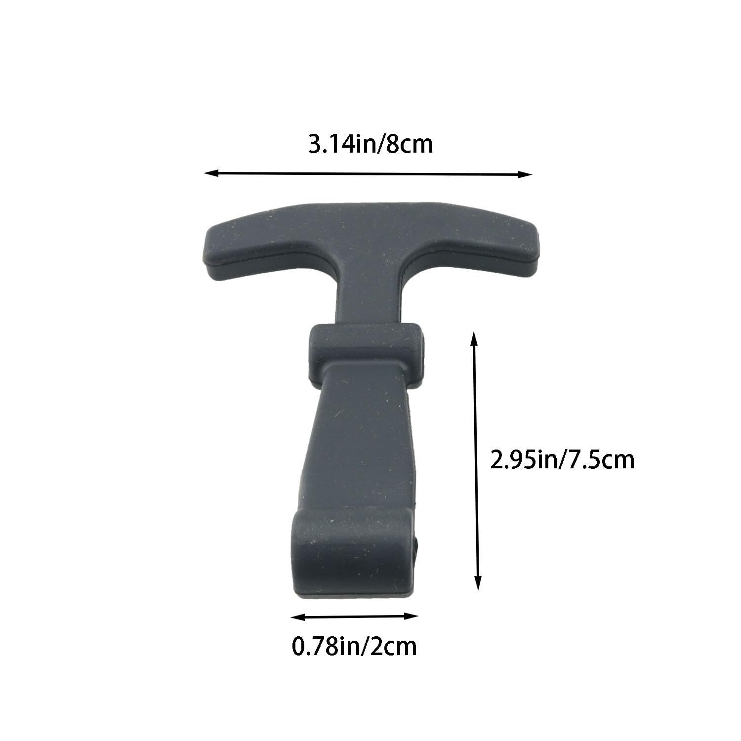 WELWIK 2PCS Black Cooler Latch Silicone Replacements Lid Door Lock Part Compatible with Yeti RTIC Cooler