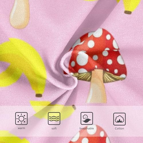 Artistic Girls Underwear Toddlers 2t Cotton Girl Panties Cute Red Mushrooms Yellow Banana Pink Briefs Underpants3