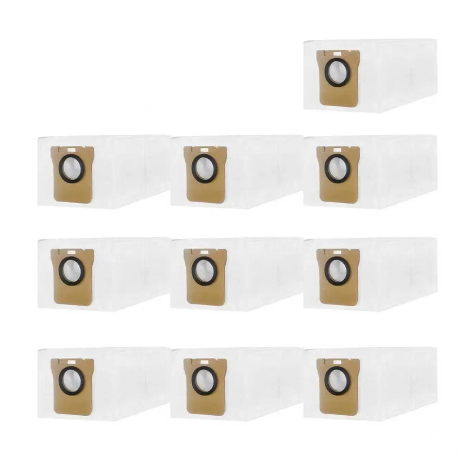 OUNCU Assembly Dust Bag,Compatible For Xiaomi S10 Pro / X10+ / X20+ Vacuum Cleaner Parts(10 Pcs Bag)