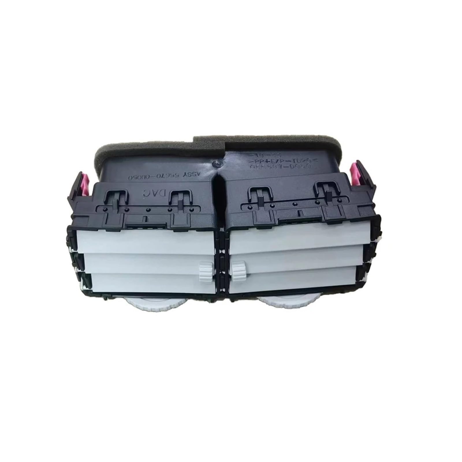 Bocchetta Aria Condizionata Per Toyota Per Yaris 2008 2009 2010 2011-2013 Centro Dash A/C Uscita Air Vent Pannello Uscita Aria Copertura Ricambio Cruscotto Strumento Auto Presa D'Aria(Middle Gray)
