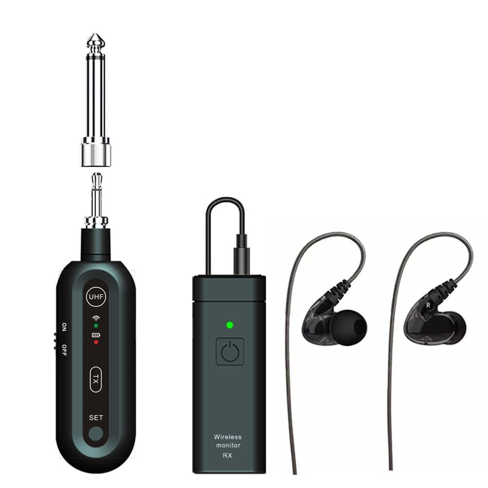 Système de surveillance intra-auriculaire sans fil UHF, 75 Hz à