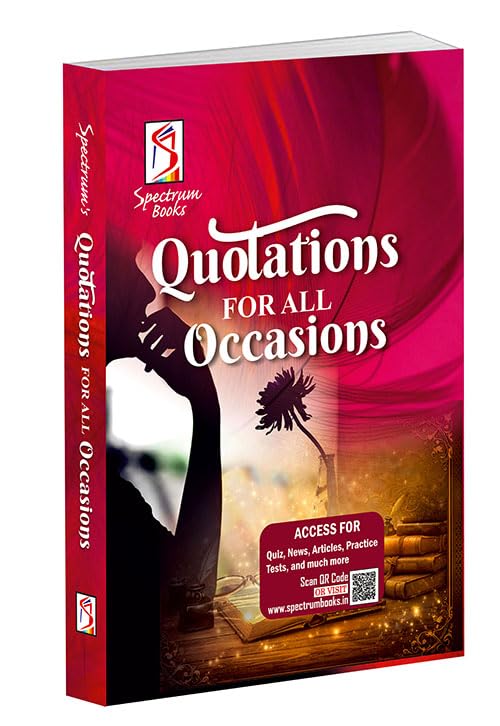 Image of Quotations /Quotations For All Occasions Quotations useful for writing /spectrum books latest edition 2026 | spectrum books