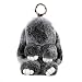 ETENOVA Bunny Keychain Soft Cute Rex Rabbit Fur Keychain Car Handbag Keyring Bag Charms Pendant