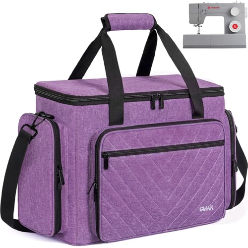 GMAK Sewing Machine Carrying Case, Sewing Machine Tote Bag with...