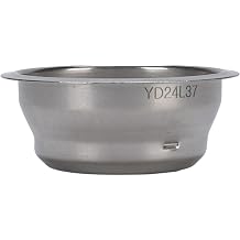 Jiawu Portafilter Basket, 51MM Porous Non Pressurized Stainless Steel Portafilter Filter Basket, Reusable Coffee Filter with Silicone Washer for EC860 ECP3420 EC680M ECP3630 2 Cup