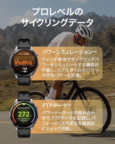 undefined 【体組成計セット】HUAWEI WATCH GT 6 46mm スマートウォッチ 1.47インチ大画面 最長21日間バッテリー ゴルフ/サイクリング/登山 スポーツモード100種類以上 GPS搭載 情緒/健康モニタリング iOS & Android対応 グリーン の商品画像 5