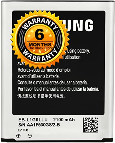 Image of Original EB-L1G6LLU Battery Compatible with Samsung Galaxy S3 Siii i9300 [2100mAh]