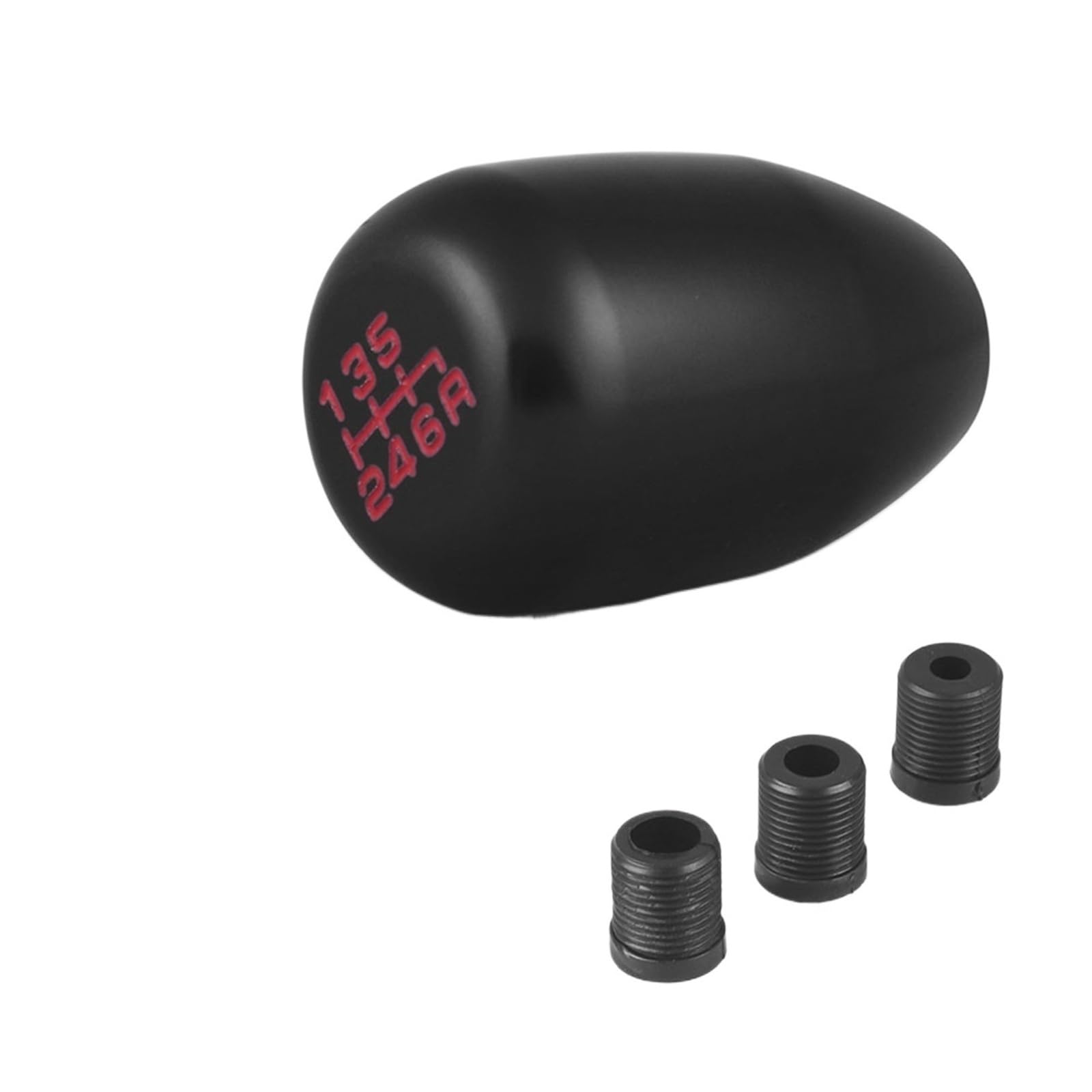 AMCBYSGC Gear Shift Knob Speed Manual Automatic 8mm 10mm 12mm Lever(Black)
