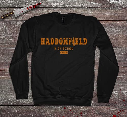 Haddonfield Tshirt Men Retro Horror Movies Tee Halloween Party Gift Haddonfield High School Shirt3