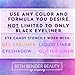 Eyeliner Stencils by Beth Bender - Reusable Winged and Cat Eye Stencil Tool - Made in USA (24 Pack)