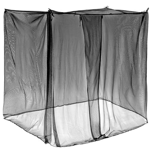 Mindsoft 4 Corners Mosquito Net for Mosquiteros para Camas Bed Canopies Netting Bed Drapes...
