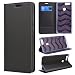 Produktbild SMART LEGEND Huawei Honor 7X Hülle, Handyhülle Lederhülle Ledertasche Hülle Grau Schutzhülle Leder Flip Case Handy Tasche Schale mit  Kartenfach Magnet Standfunktion Etui für Huawei Honor 7X