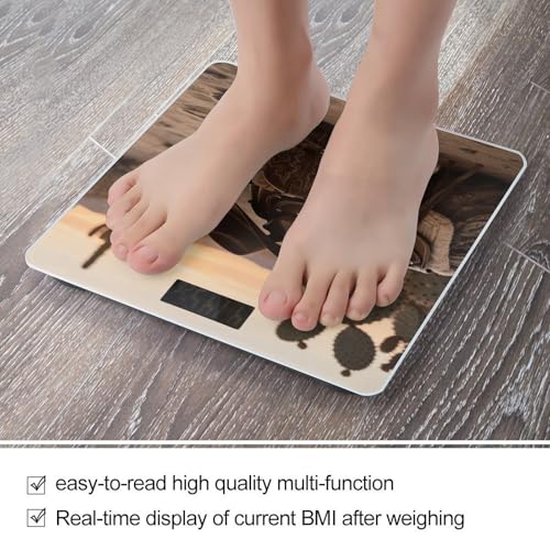 Báscula digital de baño estilo Cowboy Hat and Boot miniatura 5