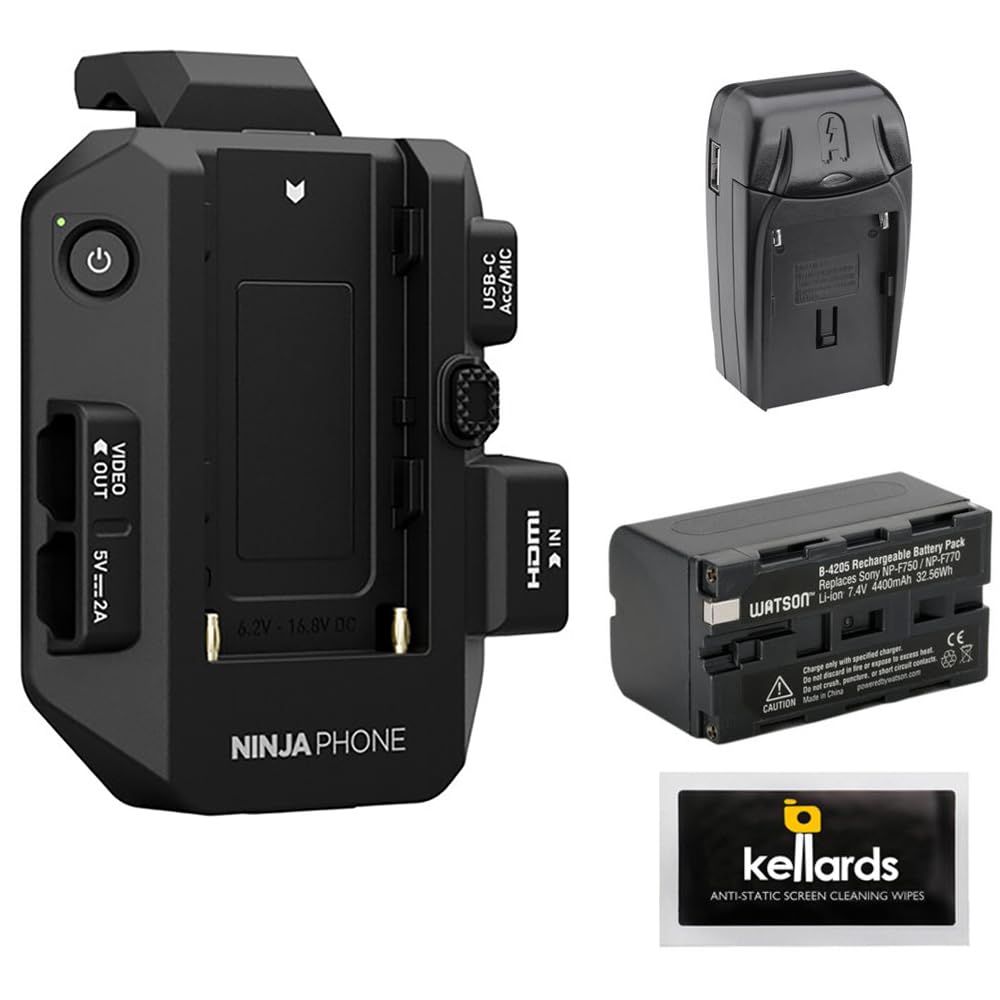 Amazon.com : Atomos Ninja Phone Video Co-Processor Bundle with NP