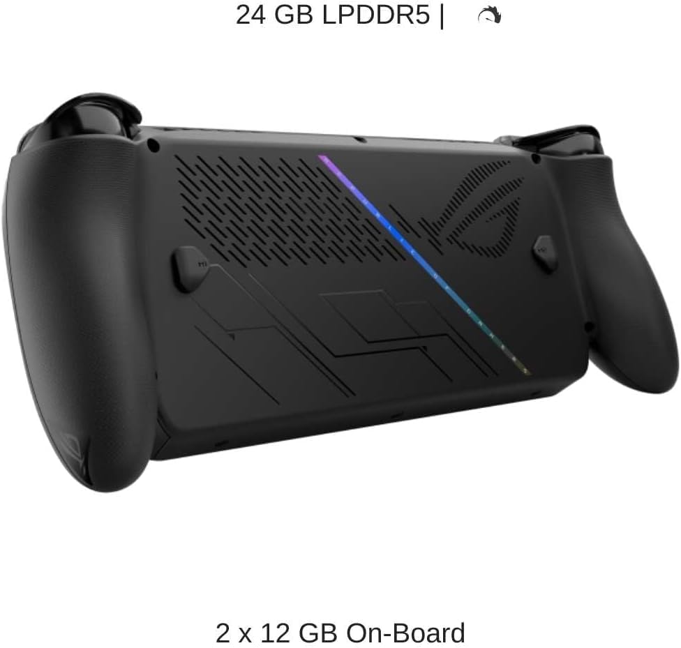 Image of ASUS ROG Ally X 7 inch FHD 120Hz Gaming Handheld, AMD Ryzen AI Z2 Extreme (8C /16T, Up to 5.0GHz), 24GB LPDDR5X RAM, 1TB PCIe SSD, AMD Radeon Graphics, Windows, Portable Console(Japan Version)