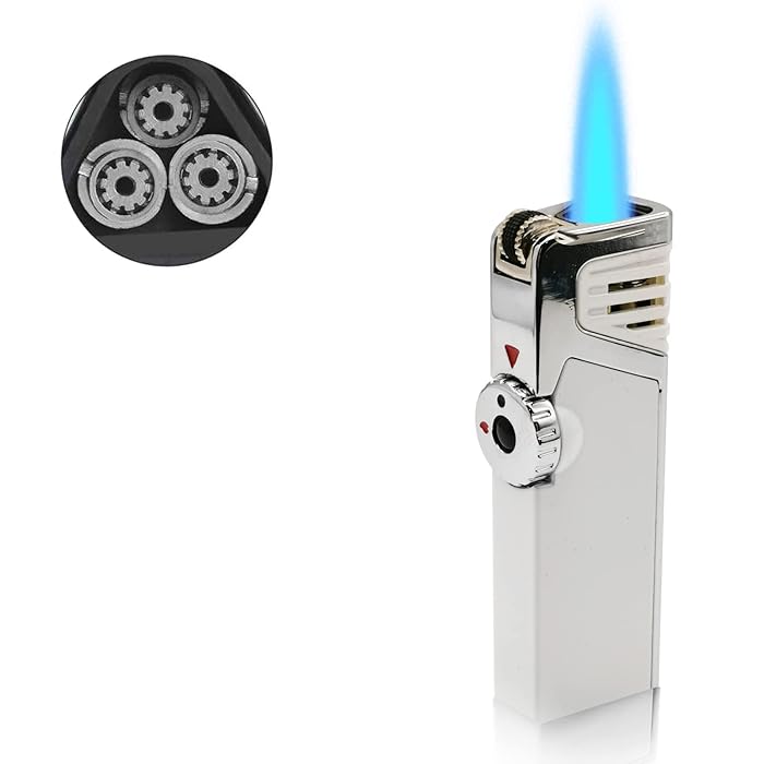 Buy JOBON Torch Lighter, Adjustable Continuous Triple Jet Flame with