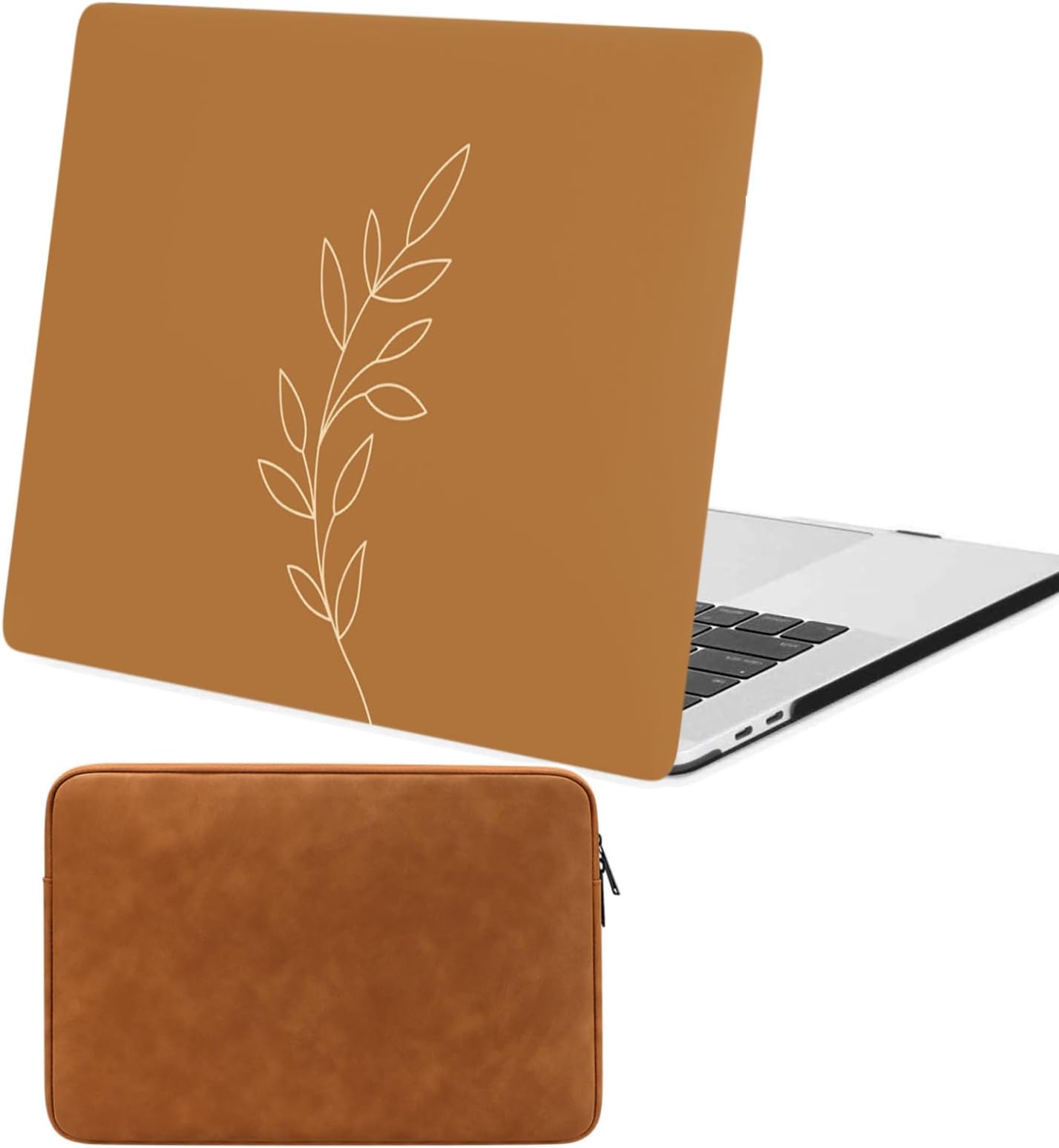 Laptop Hard Case Compatible with MacBook Pro 13 Inch Case 2015 2014 2013 2012 Release Model A1502 A1425 with Retina Display, Plastic Hard Shell Case Cover & Sleeve, Brown
