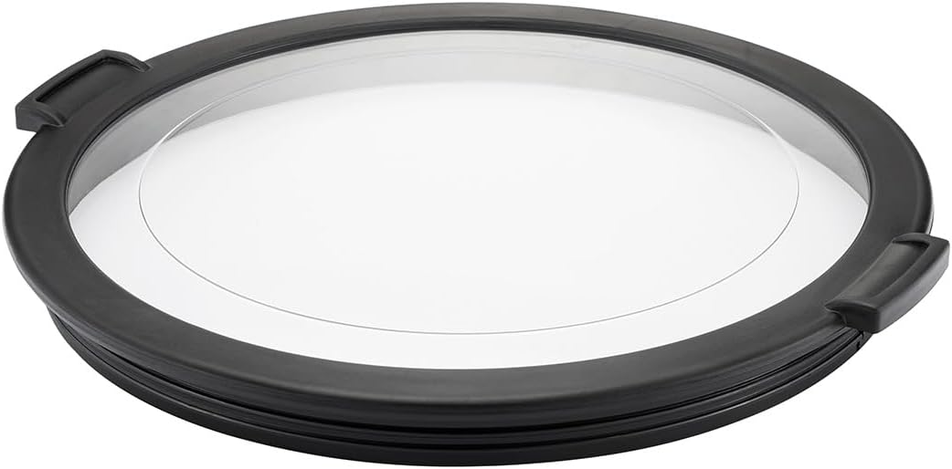 GEFU MUOVO Stainless Steel Bowl with Lid Set of 2 - Mixing, Serving or Salad Bowl with Silicone Base and Storage Lid, 16 cm & 20 cm, Capacity 2.5 L & 4.5 L