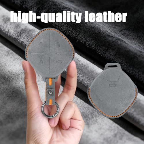 Coque de clé pour Jetour Dashing X-1 Plus protection daim 4 boutons