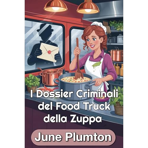 I Dossier Criminali del Food Truck della Zuppa Audiolibro Por June Plumton arte de portada