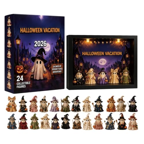 Calendrier d'Halloween interactif pour occuper les enfants avant la fête