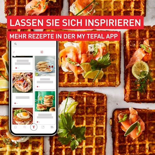 Tefal Snack Collection Precision Sandwich- und Waffeleisen, 3 voreingestellte Programme, digitaler Bildschirm mit Timer, Antihaftbeschichtung, platzsparendes Design, Silber/Schwarz, SW872BF0 6