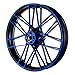 Motorcycle Front Wheel Sleek Double-Spoke Wheel, 21
