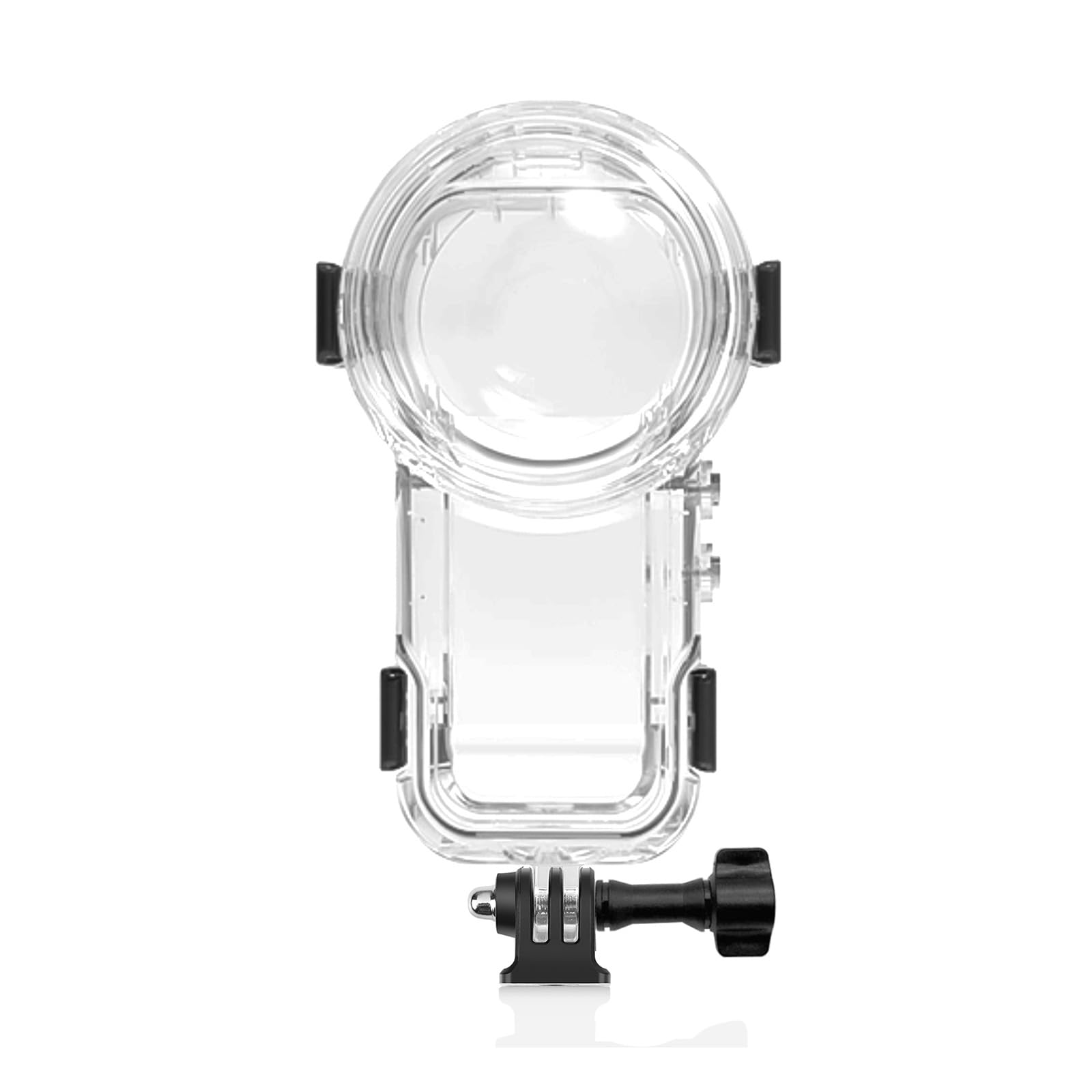 Coque de protection pour caméras de sport 360 degrés Profondeur 60 m Résistance complète Invisible Structure Dive Case