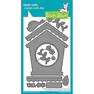 Lawn Fawn Magic Iris Vogelhaus Stanzform LF2471