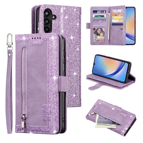 UEEBAI Coque pour Samsung Galaxy S26 Plus 5G, Etui en Cuir PU Portefeuille Rétro Flip Case Antichoc Housses avec Emplacement pour Carte, Béquille, Fermeture...
