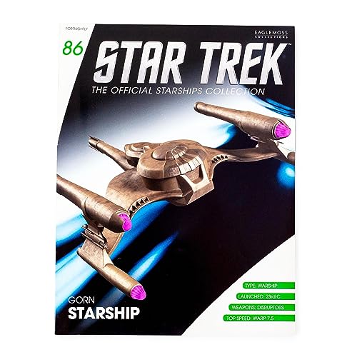 Eaglemoss Publications Star Trek Voth Research Vessel Die-Cast Vehicle and Magazine