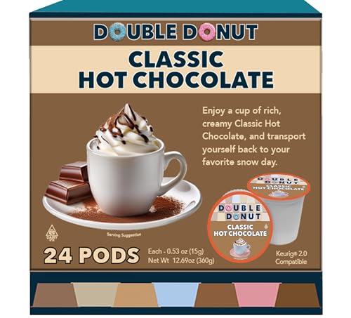 Double Donut Classic Hot Cocoa Pods
