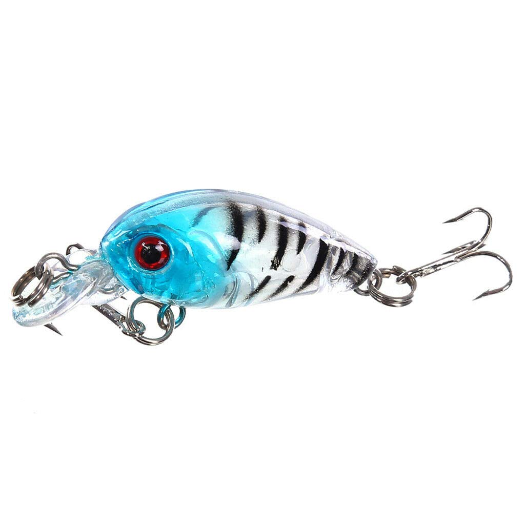 BIG BOOM® 9Pcs/Lot Artificial Fishing Lures Kit 3D Eyes Lures for Saltwater Freshwater